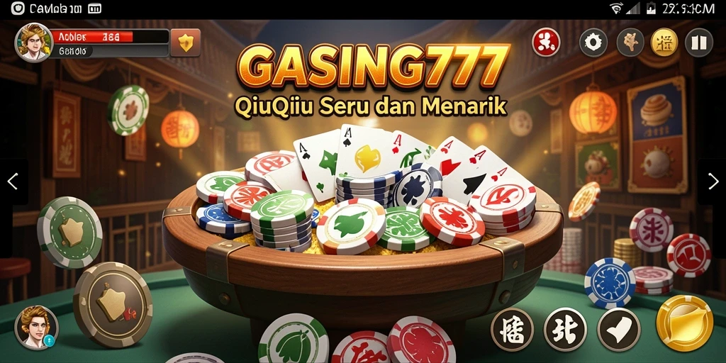 Tampilan gameplay seru dan interaktif dari GASING777.